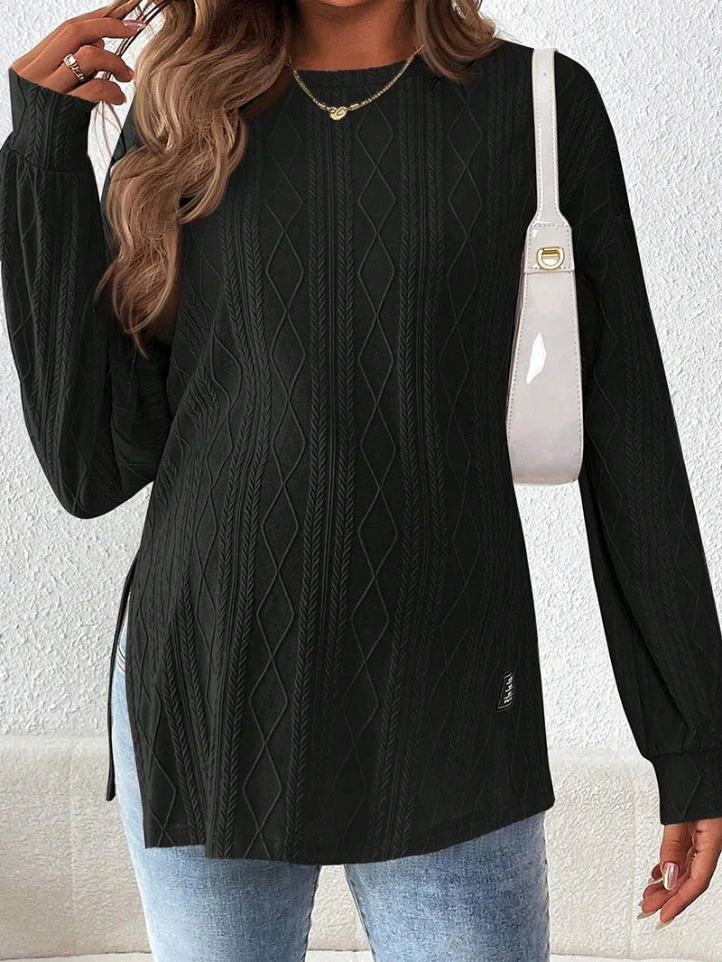 SoftEase Maternity Long Sleeve Sweater™