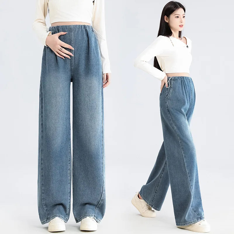 CozyMom Wide Leg Jeans™