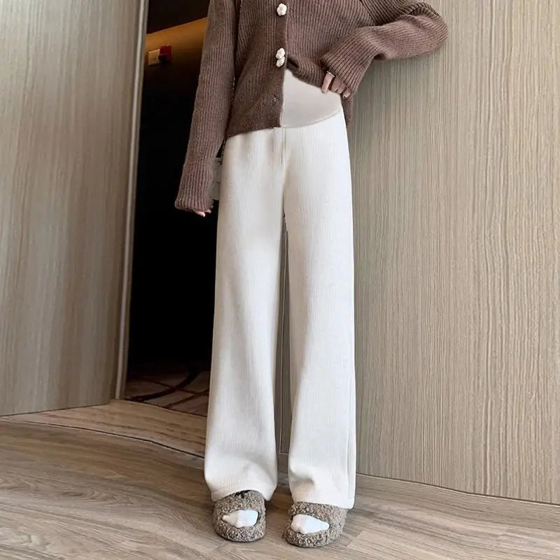 CozyDrape Winter Maternity Pants™