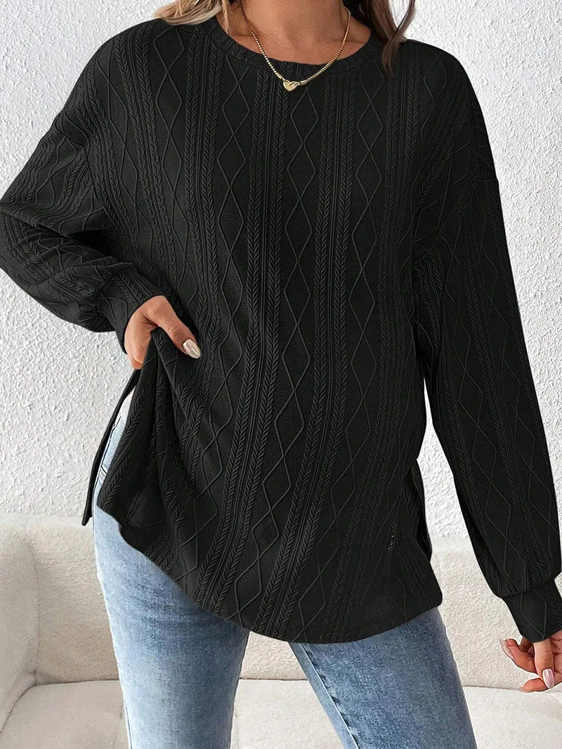 SoftEase Maternity Long Sleeve Sweater™