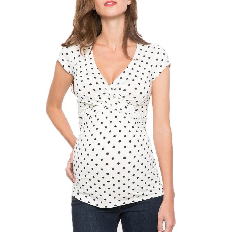 EasyFeed Pleated Nursing Tee™
