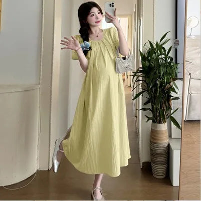 BreezeBloom Maternity Summer Dress™