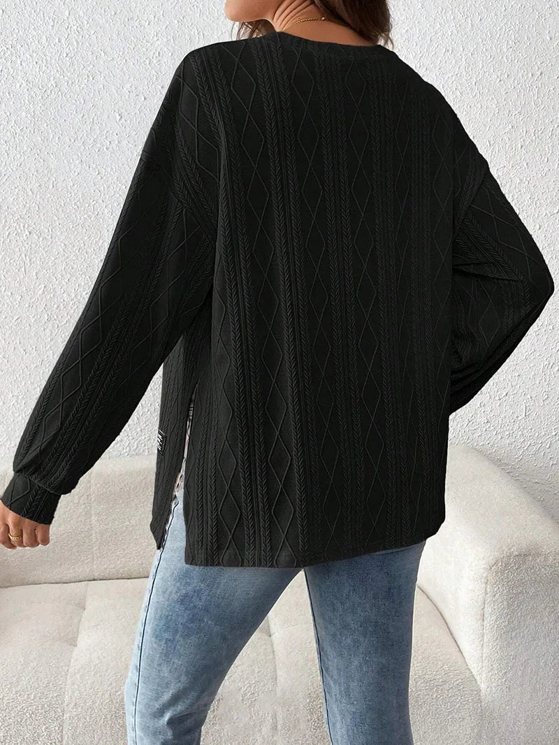 SoftEase Maternity Long Sleeve Sweater™