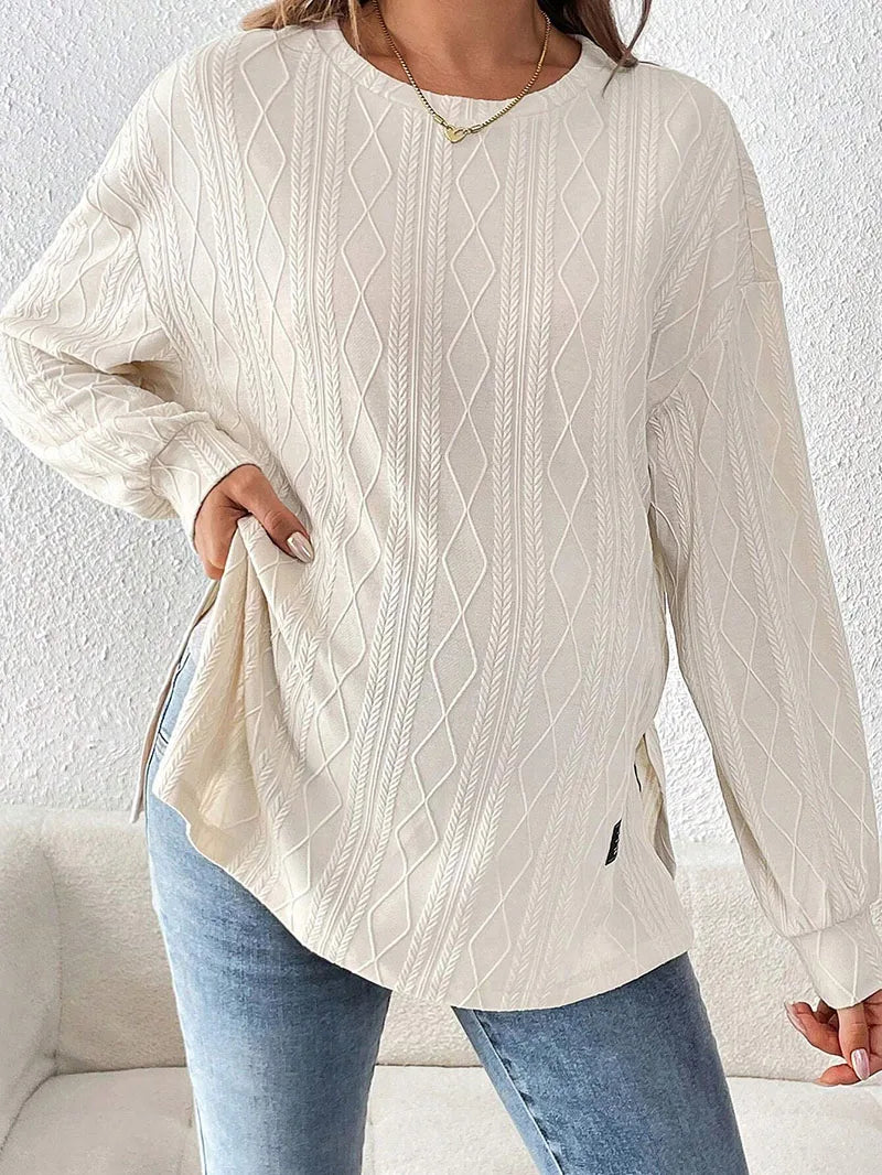 SoftEase Maternity Long Sleeve Sweater™