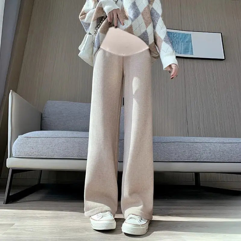 CozyDrape Winter Maternity Pants™