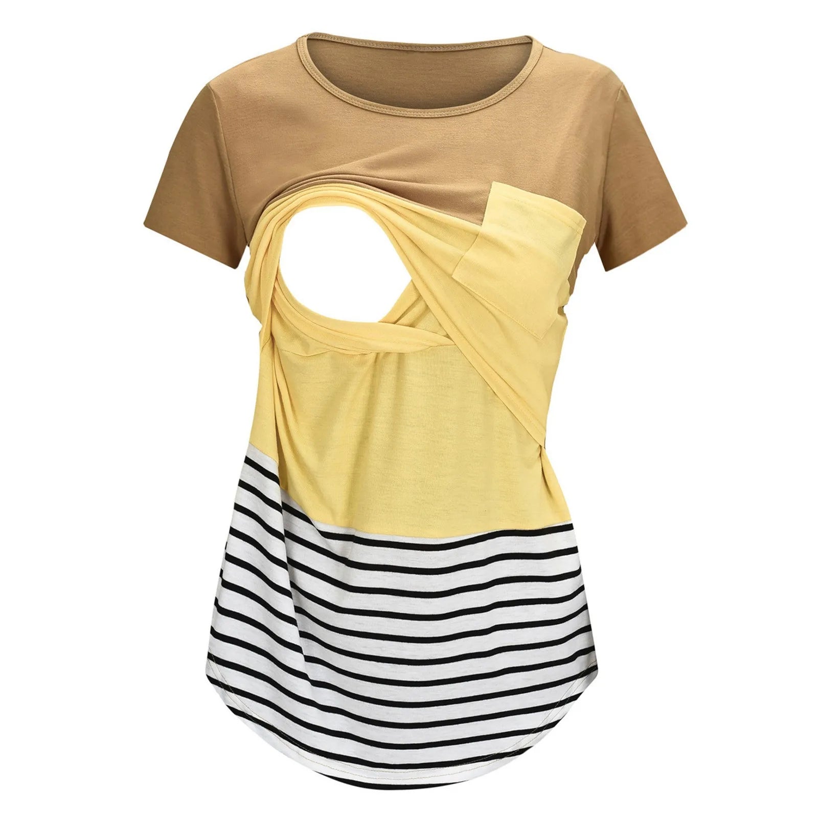 EasyFeed Striped Nursing Tee™