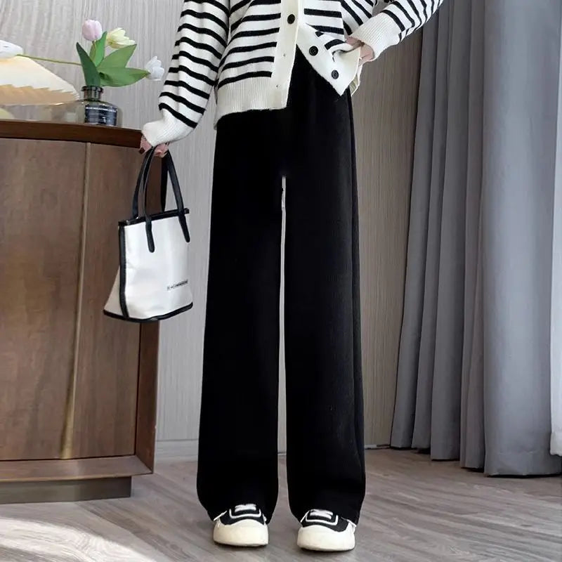 CozyDrape Winter Maternity Pants™