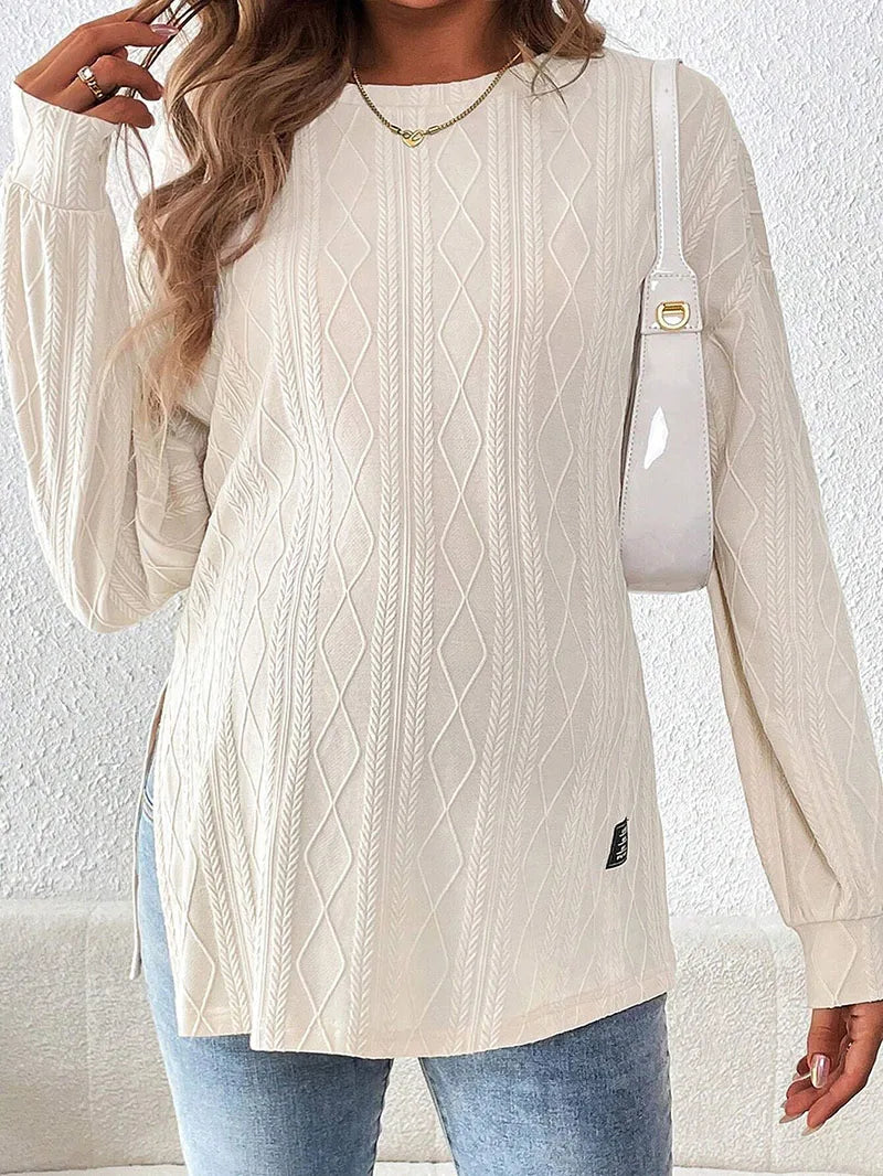 SoftEase Maternity Long Sleeve Sweater™