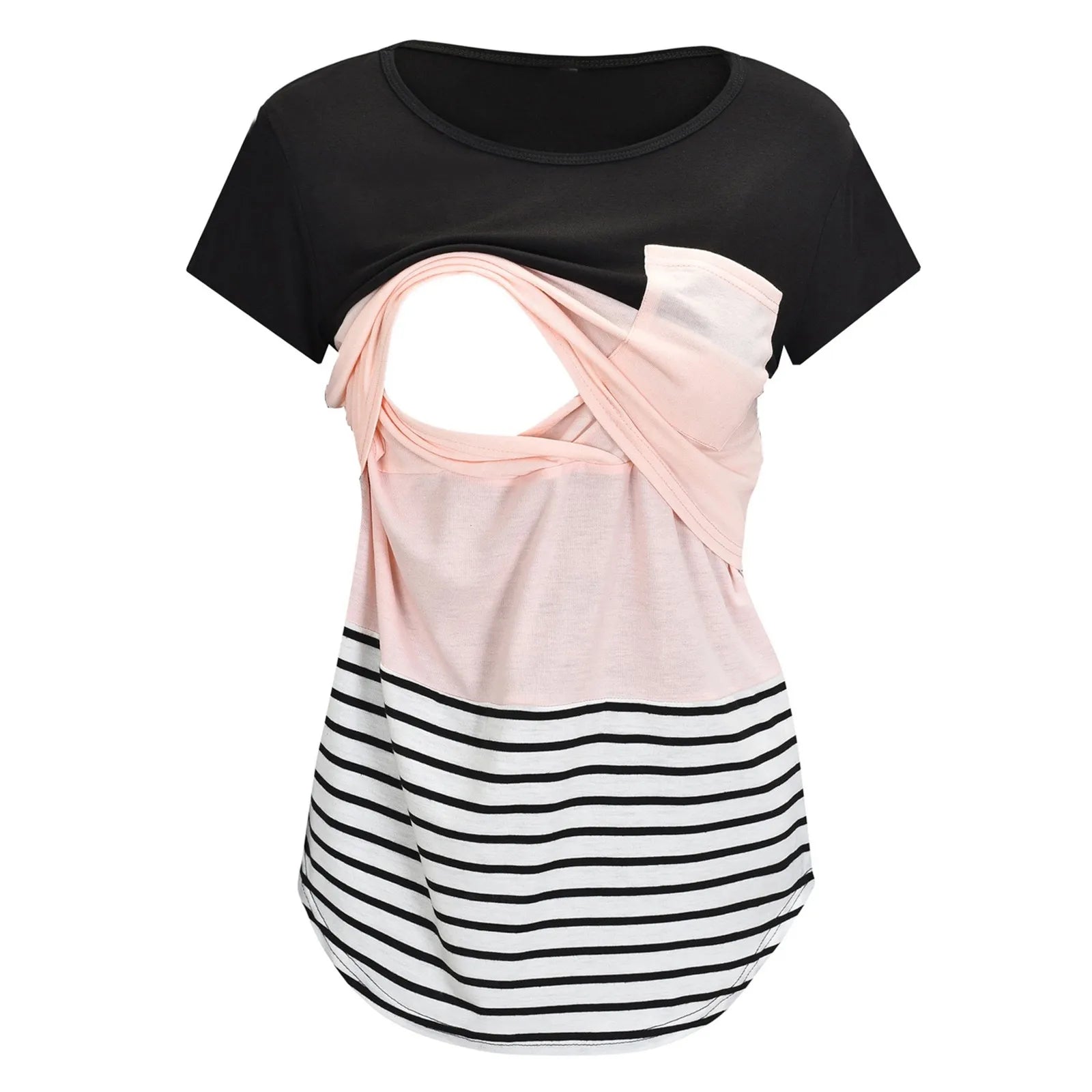 EasyFeed Striped Nursing Tee™